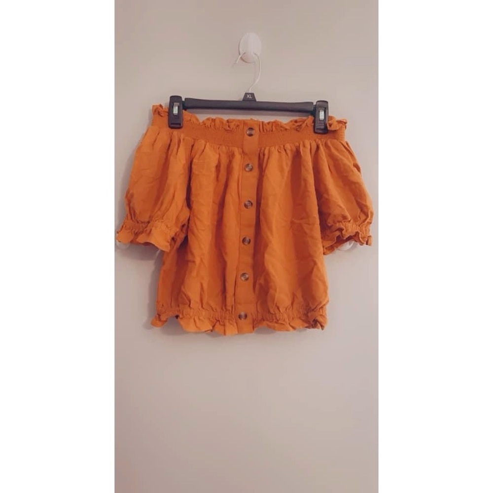 Off the shoulder blouse